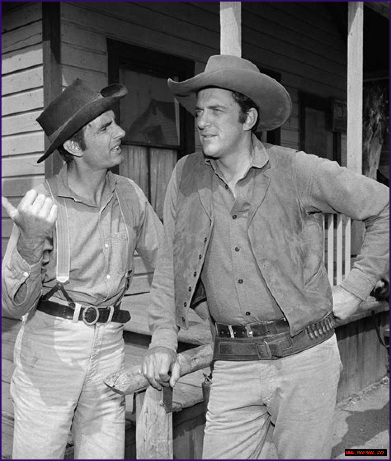 Did James Arness and Dennis Weaver get along?